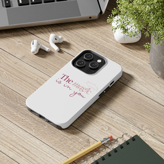 Funda para teléfono "The magic is in you" - Resistente a impactos, con acabado brillante y diseño elegante